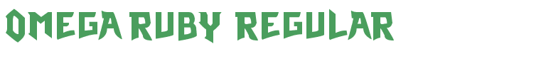 Omega Ruby Regular